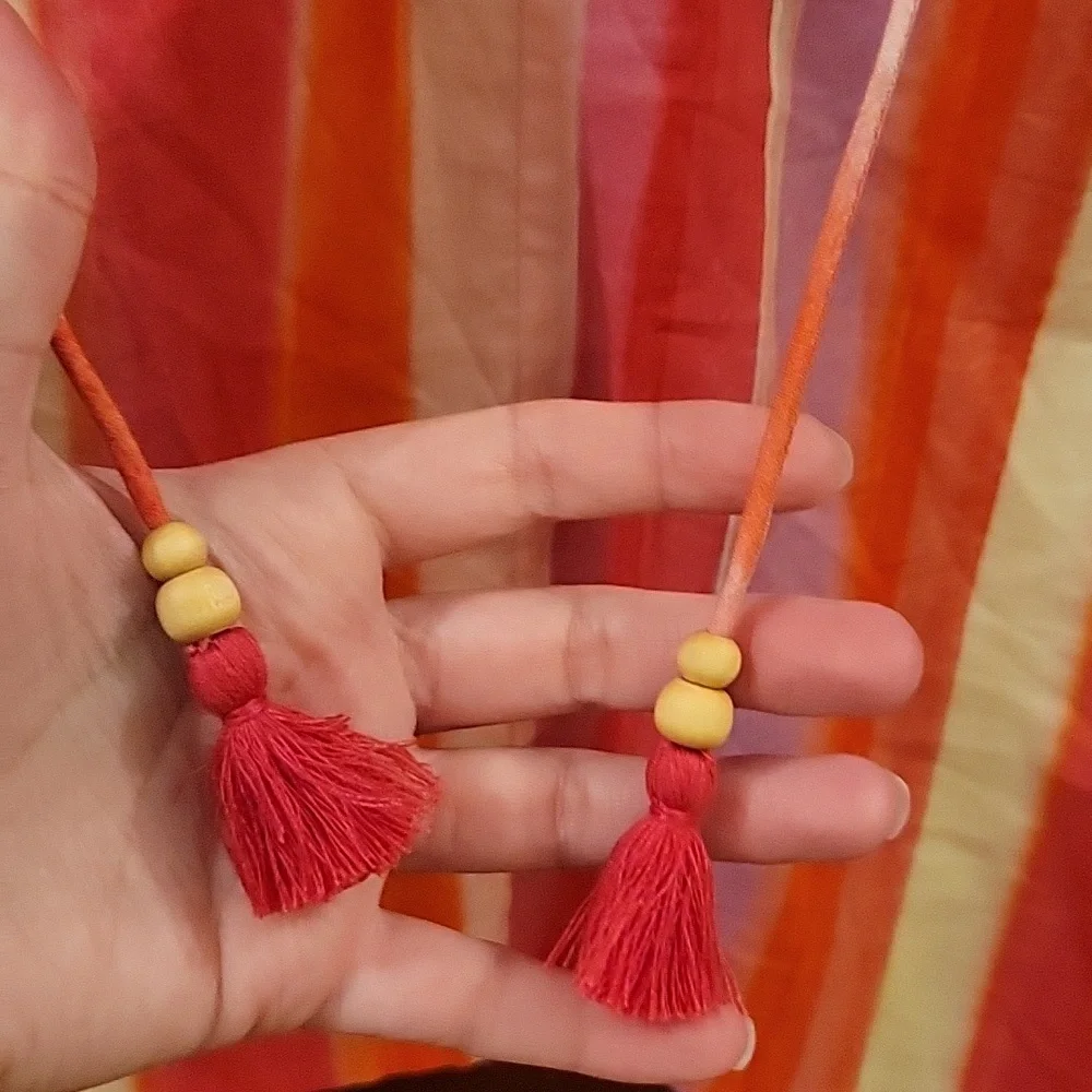 NWT ECRU Winslet Puff Sleeve Blouse Top in Efflorescent Vertical Stripes - M - Picture 4 of 9